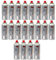 Go System 20 x Ventil Gas Kartusche Camping Kocher Brenner Butan/Propan 227 g