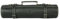 Borsa arrotolata in pelle per coltelli, elastica ed espandibile, 10 tasche, tracolla regolabile e staccabile, custodia da viaggio per coltelli da cuoco