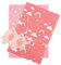 Hallmark Geschenkpapier und Geschenkanhänger für Babys, Elefanten-Design, Rosa