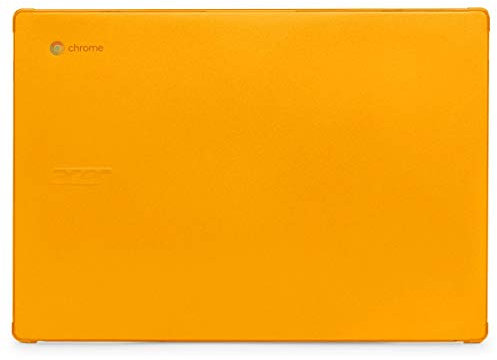 mCover Étui compatible avec Acer Chromebook 314 CB314-1H/C933/C933T Series 2020~2022 14 uniquement (ne convient pas aux autres modèles Acer) – Orange