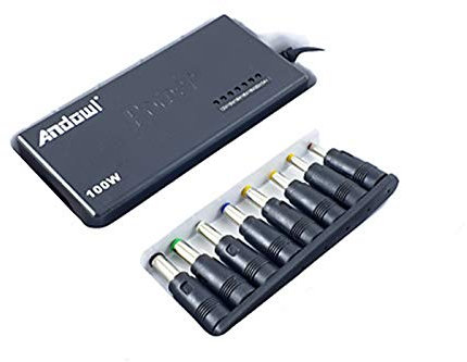 Clicled Caricatore alimentatore 100W universale AC/DC adattatore laptop 8 plug notebook