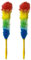 2 Stück Staubwedel 58 cm Staubwischer Handstaubwischer Staubfänger Staubbesen Spinnwebenbesen