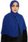 Hijab Kopftuch Muslimisches Kopftuch Chiffon kopftuch 180x70cm groß Islamisches Kopftücher für Damen & Mädchen (Blau-#15)