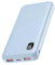 Power Bank, 22.5W PD/QC 3.0 Fast Portable Charger with 10000mAh Battery Pack, Powerbank with 3 Outputs & 2 Inputs/LCD Display, Allows Simultaneous Charging and Discharging, Light Blue