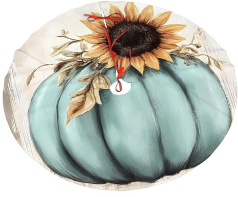 Base per Albero di Natale, 91,4 cm, con Fiocco di Neve, Renna, Babbo Natale - Tappetino Decorativo per Feste