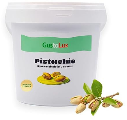 Crema al pistacchio 500 g 40% dalla Sicilia per cioccolato Dubai, crema spalmabile