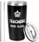 Qulable Teacher Gifts for Men, 20oz Funny Travel Mug, Best Thank You Teacher Appreciation Gifts from Students, Gift for Teachers (Teachers Have Class)