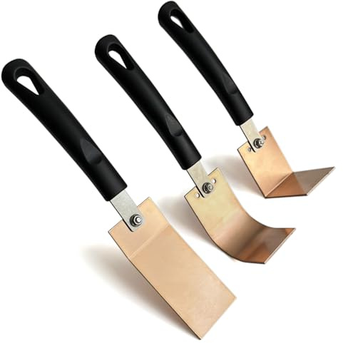 Copper Spoon Welder Backer Tools, Welder Helpers, MIG Spot Welding Machines with 3 Plate Set, Flat/Angle/Curved Copper Paddle Carrier