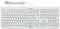Teclado Mecánico Blanco KC 1000, retroiluminación LED, diseño ergonómico, Ideal para Gaming y Escritura, fácil instalación y compatibilidad Universal.