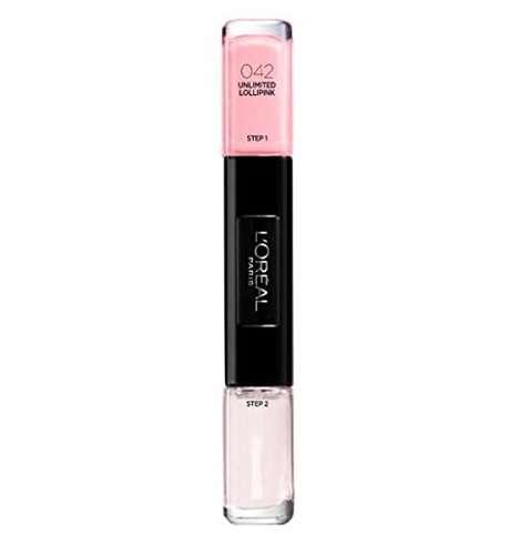 L'Oréal Paris Long Lasting Infallible Duo Gel Nail Polish - 42 Unlimited Lollipink