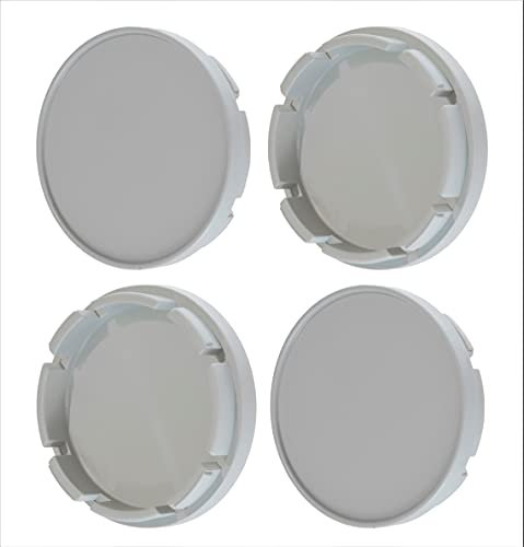 Born 1 Lot de 4 cache-moyeux de 55 mm - Convient pour jantes avec un diamètre intérieur de 51,5-52 mm