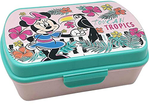 Disney brotkasten Minnie Mouse junior 1 Liter rosa/grün