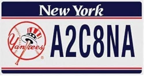 OPO 10 - Placa DE Licencia DE Coche DE EE. UU. - Réplica de Metal: Nueva York (N39)