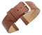 Eichmüller Uhrenarmband Nahtlos Nappaleder Kalbsleder in 10/12/14/16/18/20 mm (Hellbraun, 10 mm)
