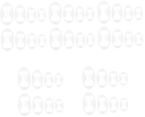 UPKOCH 40 Pièces Emporte-pièces En Os Emporte-pièce En Os En Plastique Emporte-pièce Chien En Plastique Emporte-pièces Pour La Cuisson Petit Biscuit Moule De Cuisson Forme Osseuse Blanche