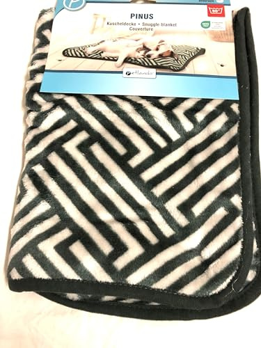 Petlando Hunde-Kuscheldecke Pinus anthrazit S 100x70 cm