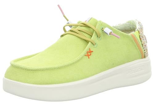 Fusion Lily Washed Canvas Lime Größe EU 37