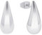 s.Oliver Ohrstecker Edelstahl Damen Ohrschmuck, 2 cm, Silber, Kommt in Schmuck Geschenk Box, 2038845