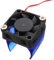 DollaTek 3D Printer Fan, 30mm x 30mm x 10mm, Blue, V6 Compatible