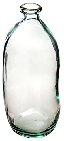 Atmosphera - Vase Dame Jeanne - Verre recyclé - Transparent H73 cm