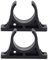 DEWIN Kayak Oar Holder, Kayak Paddle Holder 1 Pair Durable Rubber Paddle Oar Holder Clips Keeper for Kayaks Canoes Rowing Boats
