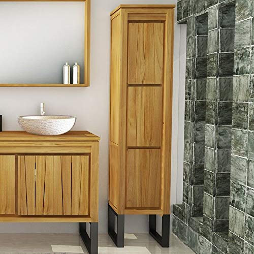 Badezimmerschrank Orbiana Teak Massivholz