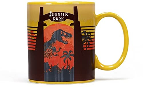 Half Moon Bay Taza, Gres, Jurassic Park (Gates), 10 cm