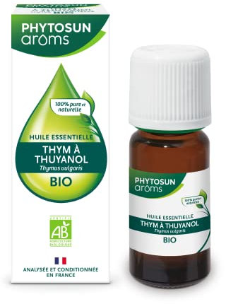 Phytosun Arôms - Huile Essentielle de Thym à Thuyanol Bio - 100% Pure et Naturelle - Votre Alliée pour l'Hiver - 5ml