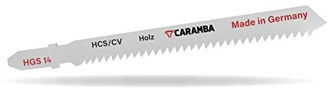 Stichsägeblatt Stichsäge HGS 14 HCS/CV 100x7,8x1,27 mm für Holz Weichholz Made in Germany - Ersatzsägeblatt für Stichsäge kompatibel mit Bosch Makita AEG Milwaukee Kress Hitachi Festool DeWalt Flex