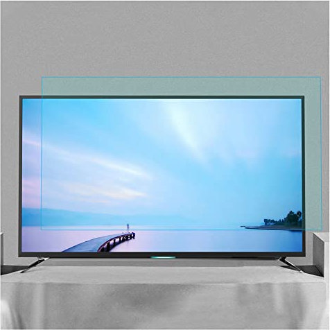 JQZWXX Anti Blue Light 32-55 Inch TV Screen Protector Anti Scratch Filter Film, for Samsung, Hisense, Insignia, TCL, Sony, Sharp, LG Etc / 40in875x483mm