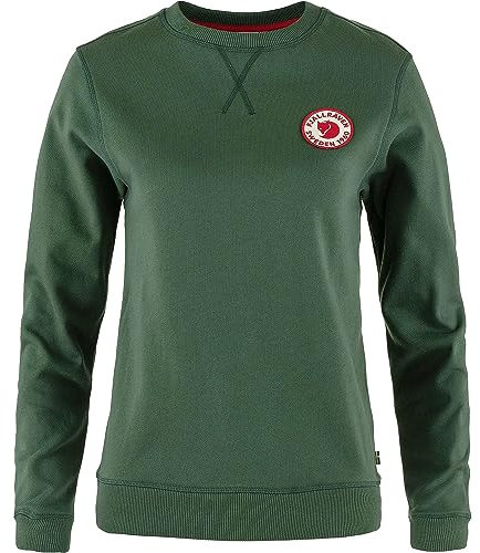 Fjällräven Damen Keb Fleece Hoodie 81479 550 Black M Sweatshirt, Deep Patina, L EU