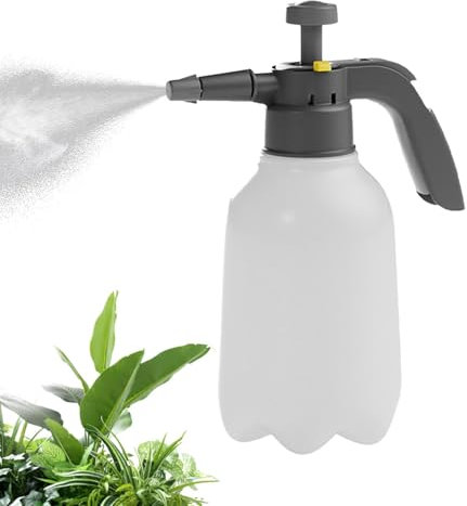 Arrosoir à Pression Manuelle, arrosoir à Pression Manuelle - Flacon pulvérisateur réglable de Grande capacité | Arrosoir à Pompe 2L, pulvérisateur de Jardin Portable avec échelle pour Cour de Maison