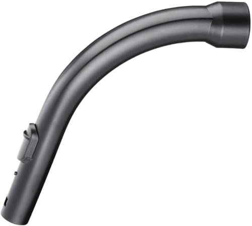 Curved Bent End Hose for Miele 35mm Handle Curved Compatible with Miele Cat and Dog S C1 C2 C3 Series Vacuum Hoover Hose Cleaner Curved Wand Control Handle Hose Pipe Vacuum Spare Parts Accessories