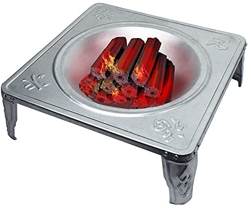bttllke Foyers et Bols d'extérieur Portables, braseros de Chauffage de terrasse, foyers à Bois