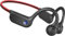 Generico Cuffie conduzione ossea, cuffie sportive Bluetooth open-ear wireless con microfono, 10 ore di riproduzione, auricolari wireless Bluetooth 5.2