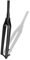 29 Carbonio Forcella Rigida Boost Per Mountain Bike 1-1/2 Senza Filettatura Tubo Conico Forcelle Anteriori Per Bici Freno A Disco 15x110 Mm Perno Passante Forcella Anteriore Rigida(Schwarz)