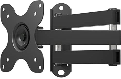 Suptek Soporte de Pared para TV, Inclinación Extendida, Giratorio, Soporte TV Pared de 13-30 Pulgadas de hasta 15 kg, VESA 75 x 75/100 x 100 mm, Soporte Television Pared - MA1330