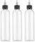Tattoo Ink Bottle 3pcs 250ml Empty Plastic Bottle Tattoo Pigment Ink Bottle Transparent Bottle Supply Empty Spray Bottle Simple and Easy to Operate Squeeze and Rotary Design