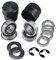 9040H Front Wheel Bushing to Bearing Conversion Kit Compatible with Craftsman, Poulan, Husqvarna, Jonsered, Murray Lawn Mower Fits 532009040, 532124959, 91334, 491334MA, 5920H, 9040HR, 9040N