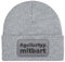 Beanie - Wollmütze mit Spruch: Geiler Typ mit Bart - Strickmütze lustig als Geschenk für Freund, Mann und Männer … (Polypropylen (PP), Grau)