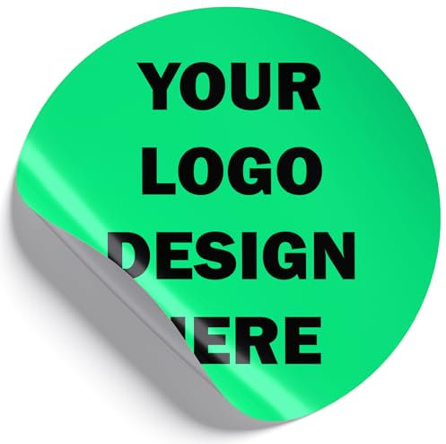 Hippowarehouse Customised Sticker Label add Your Text and Colour Personalised Unique Name Decal for schoold Stationery Stickers
