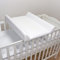 Baby Harte Basis Wickelunterlage/Wechsler 80 x 50 cm passend für 140 x 70 cm Kinderbett (Meer)