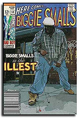 espesyal Biggie Smalls Retro Poster Dekorative Malerei Leinwand Wandkunst Wohnzimmer Poster Schlafzimmer Malerei 60x90cm NoFramed