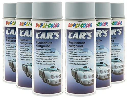 DUPLI-COLOR 100009 SET CAR´S ROSTSCHUTZ-HAFTGRUND grau 6 x 400 ml