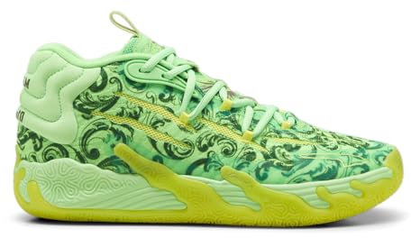 PUMA Uomini Mb.03 La France Scarpe Da Pallacanestro - Verde, Verde, 11.5 US