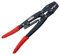HS-14 Ratchet Terminal Crimping Tool, 27cm Non-Insulated Cable Crimper Terminal Wire Plier for 5.5-14 mm² (AWG10-6) Terminals, Point Type