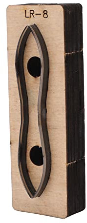 Leder-Stanzformen, Leder-Lochstanzer für Gürtel, Lederwerkzeuge für Lederarbeiten, Stanzen, Stanzen, Stanzform, Leder, Metall, Stanzform für Tasche, Gürtel, Geldbörse, Leder (LR-8)