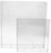 DIYEAH 2 Pièces Porte-documents Mural Transparent Clair Affichage De Carte Postale Porte Papier Pour Bureau Organisateur De Mur De Fichiers Titulaire De Documents Acrylique