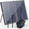 Biling Pompa solare per laghetto da 70 W con filtro 2500 l/h, kit completo biologico per laghetto da giardino, piscina, esterno, circolazione dell'acqua, acqua pulita