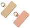 CHUQING Handykette Universalpads Gold Handy Lanyard Patch Rosa Phone Lanyard Universale Pads 2 Stück Handyband Pad